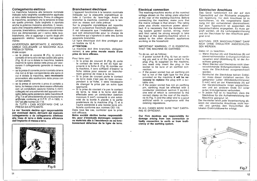 Smeg 47P manual 