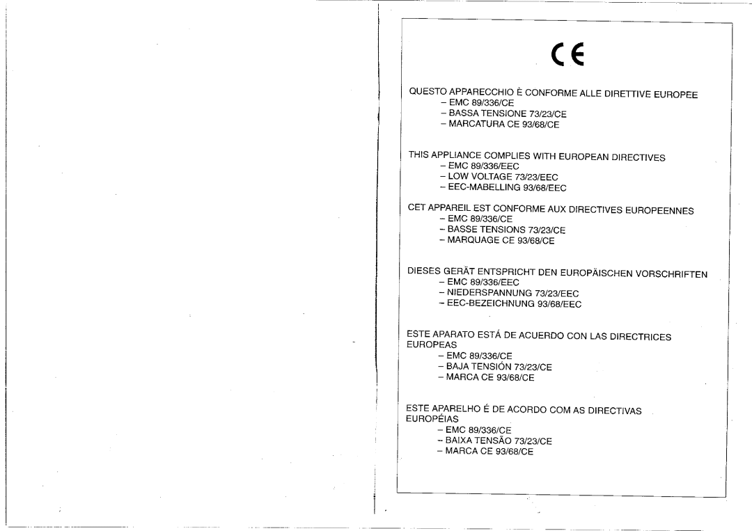 Smeg 630ST.1 manual 