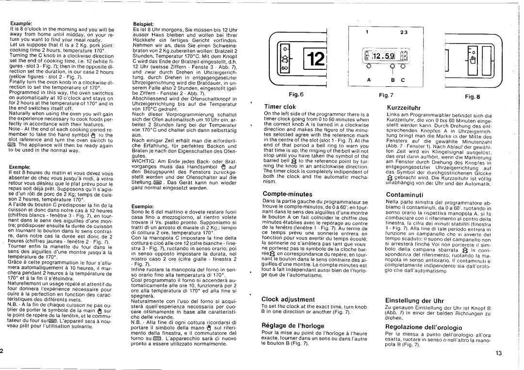 Smeg 7015PA manual 