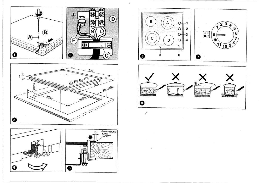 Smeg 38/2C002, 91 477 0922, 38/2C101 manual 