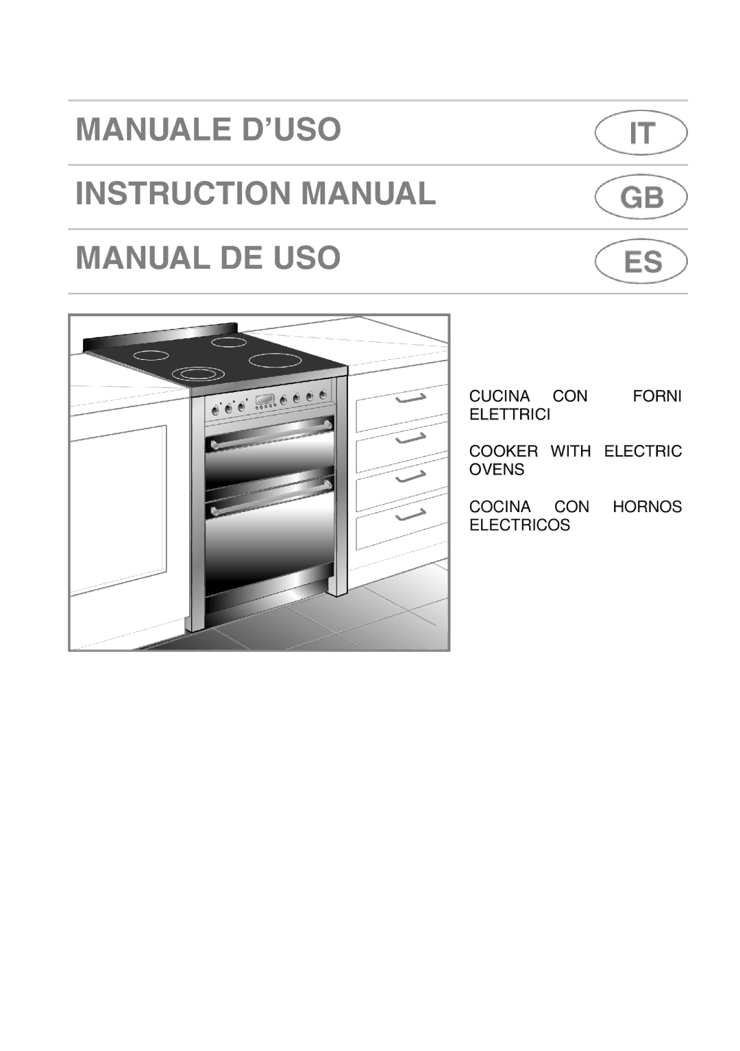 Smeg A42C instruction manual Manuale D’USO Manual DE USO 