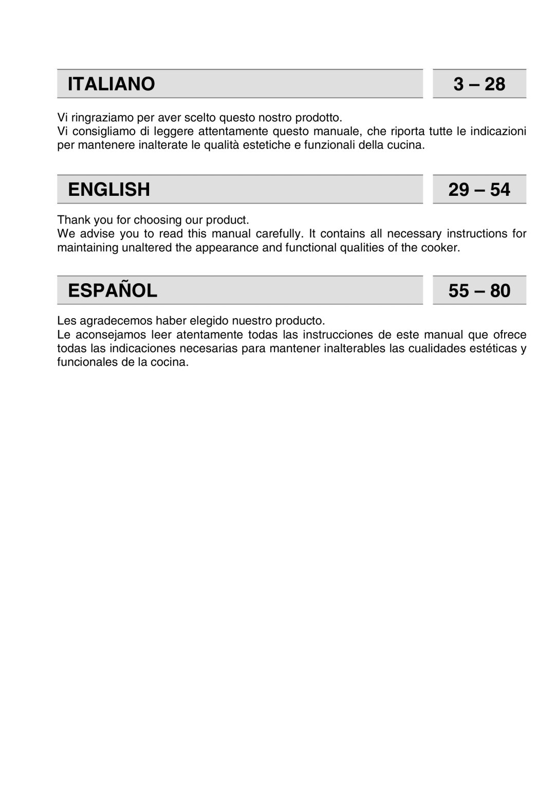 Smeg A42C instruction manual Italiano 