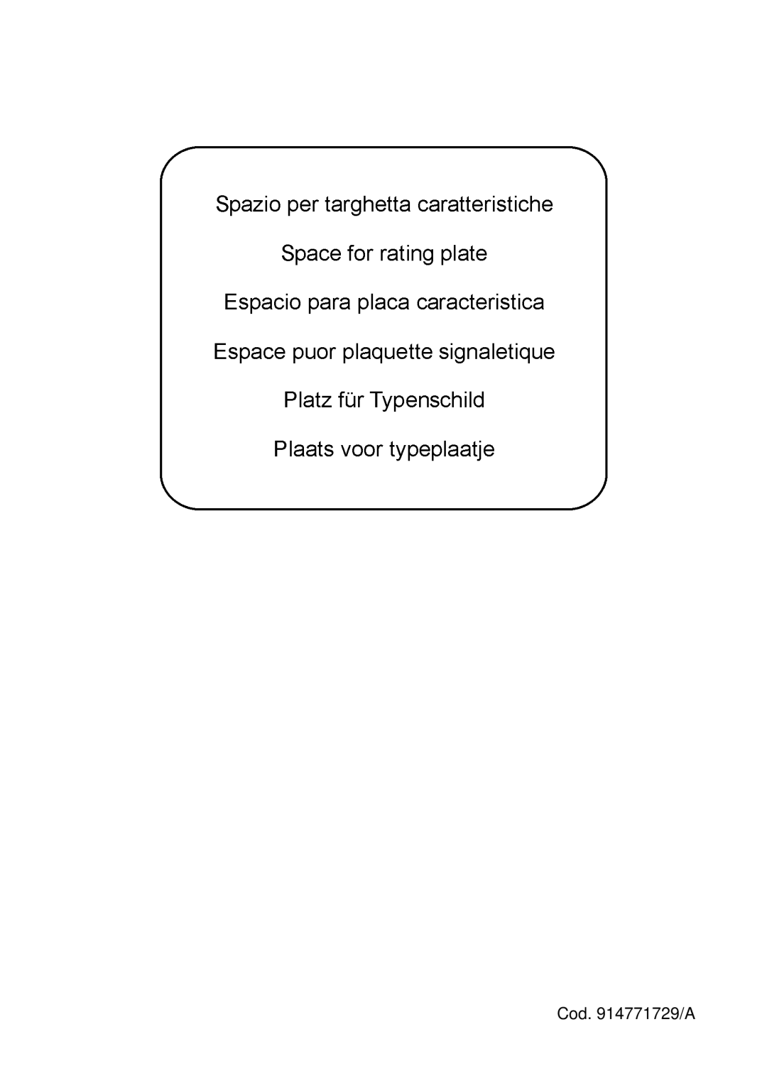 Smeg A42C instruction manual Cod /A 