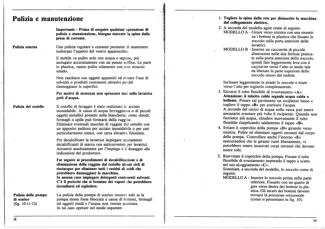Smeg A64AP.2 manual 