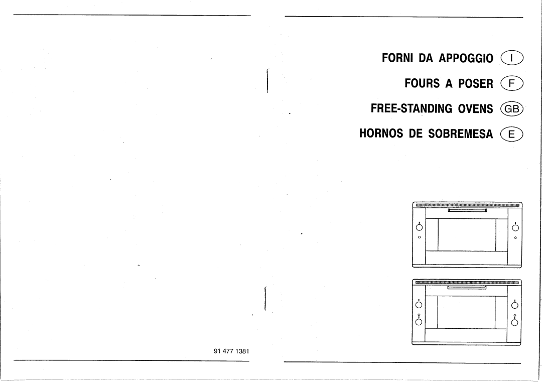 Smeg ALFA130X, ALFA132X, ALFA100X manual 