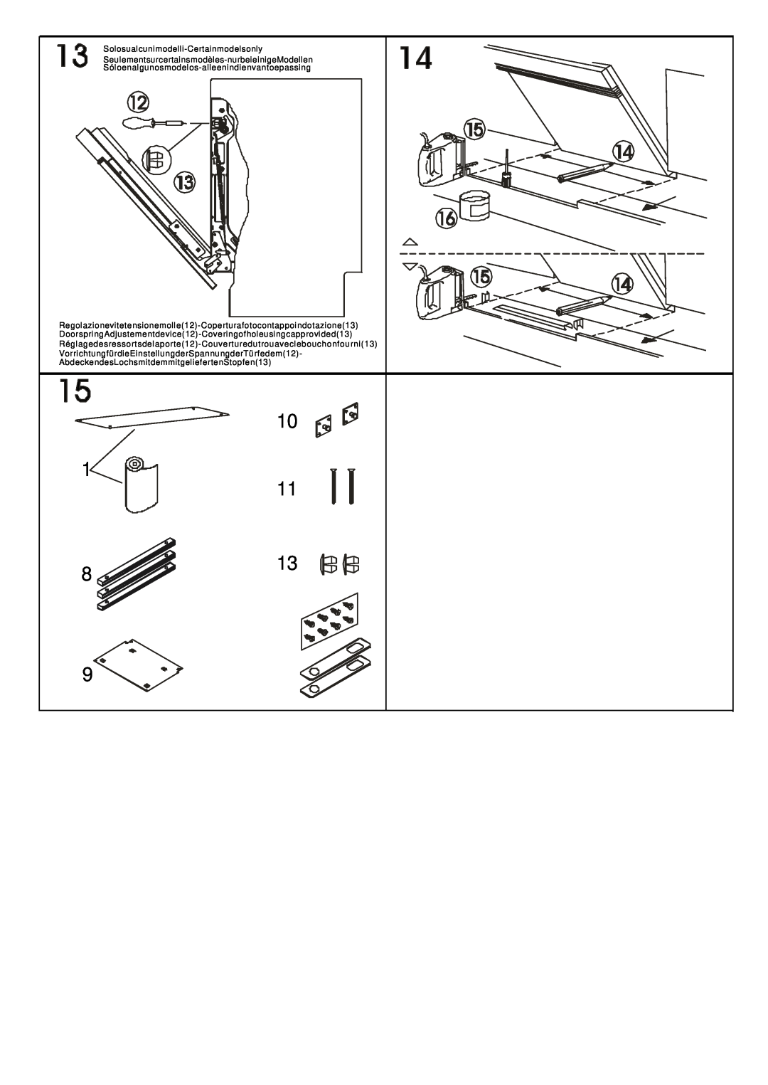 Smeg CA01-1 instruction manual Solosualcunimodelli-Certainmodelsonly 