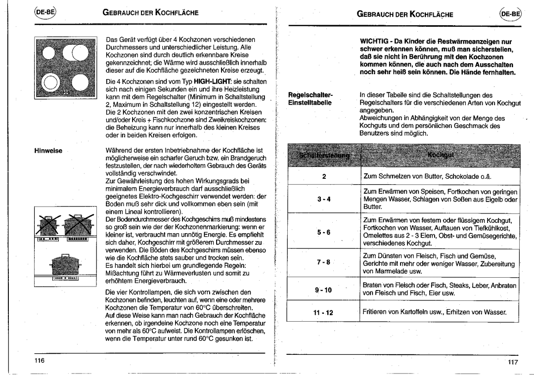 Smeg CBE66MF manual 