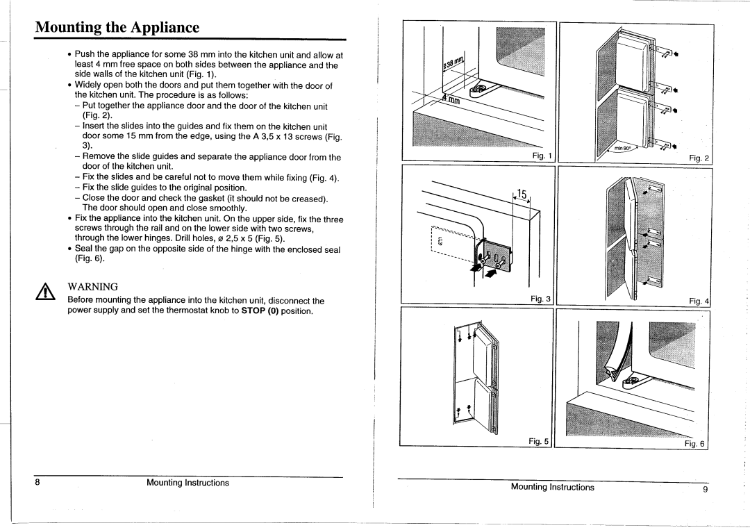 Smeg CR320ASX manual 