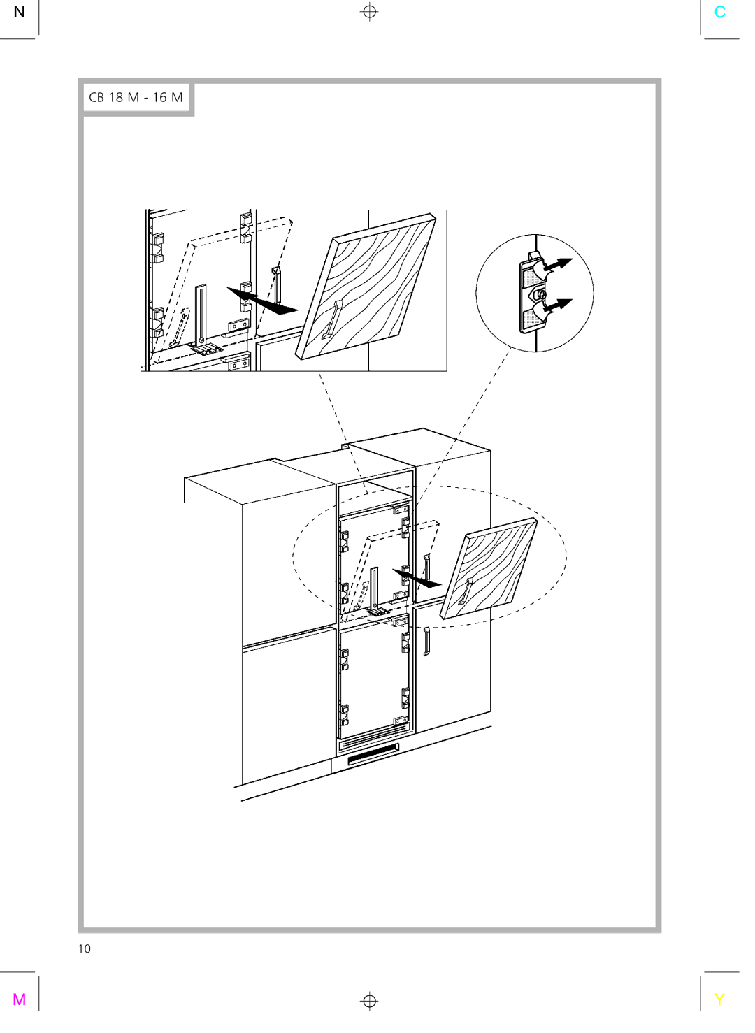 Smeg CR326AP installation instructions CB 18 M 16 M 