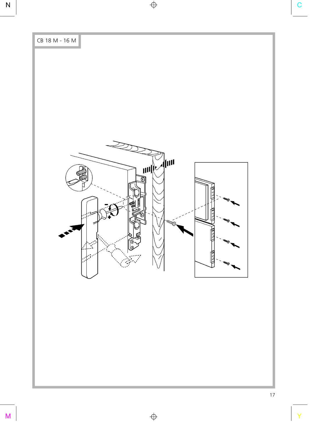 Smeg CR326AP installation instructions CB 18 M 16 M 