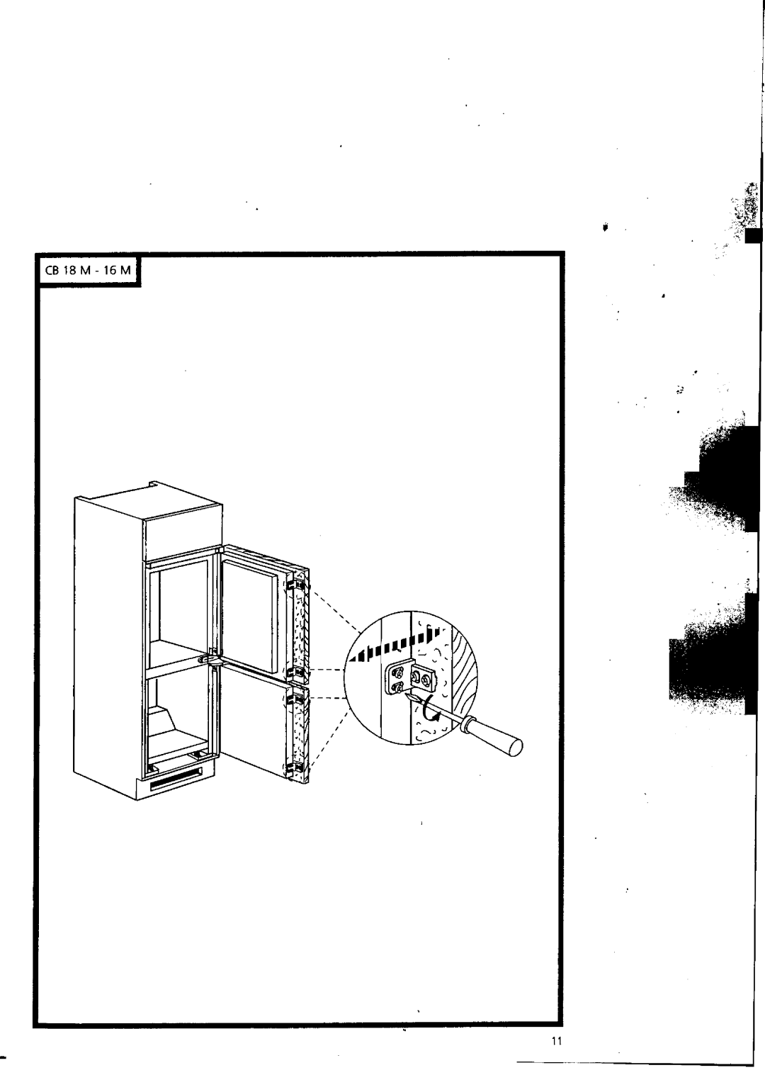 Smeg CR326AP1 manual CB18M-16M 