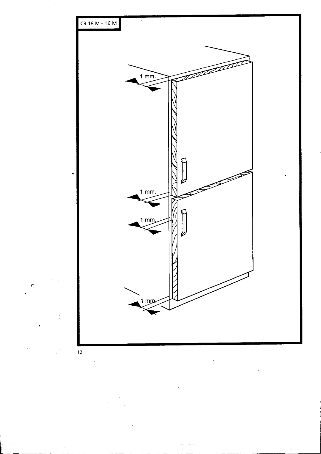 Smeg CR326AP1 manual CB 18 M -16 M 