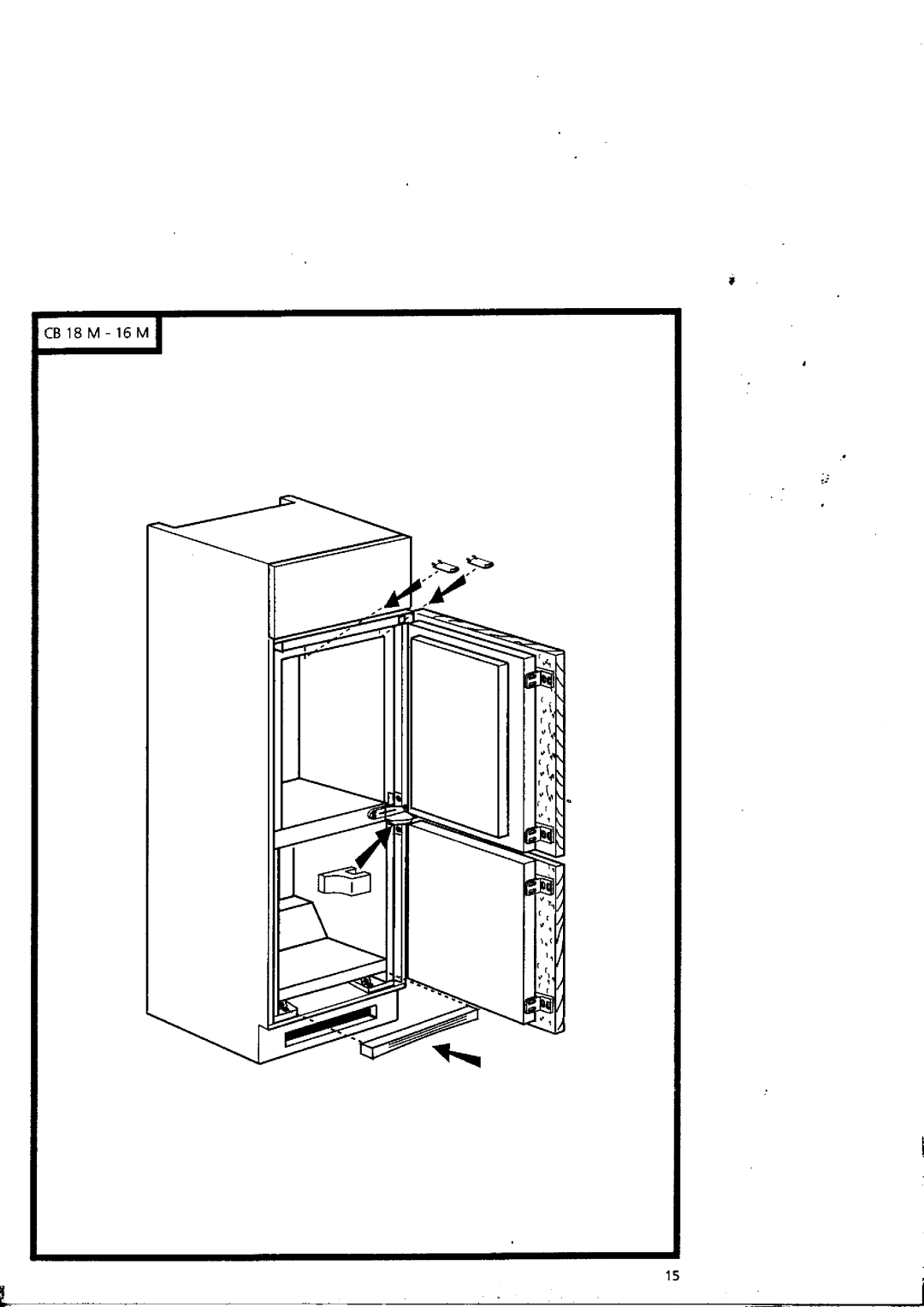 Smeg CR326AP1 manual CB 18 M -16 M 