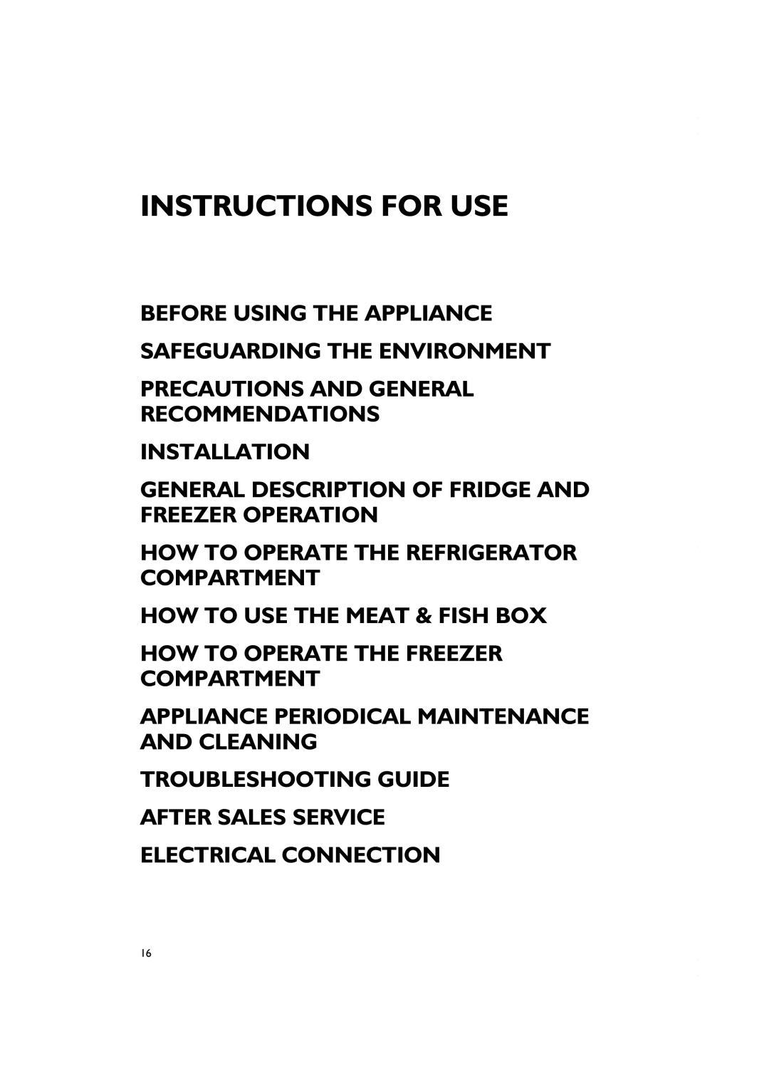 Smeg CR328APZD, CR328AZD7 manual Instructions for USE 