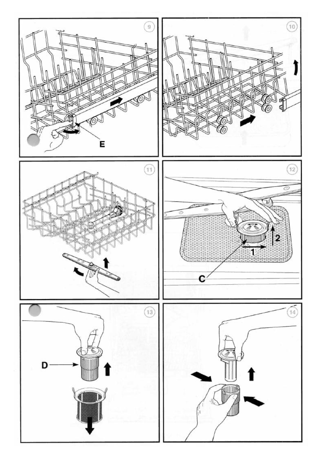 Smeg CSE68X-S1 manual 