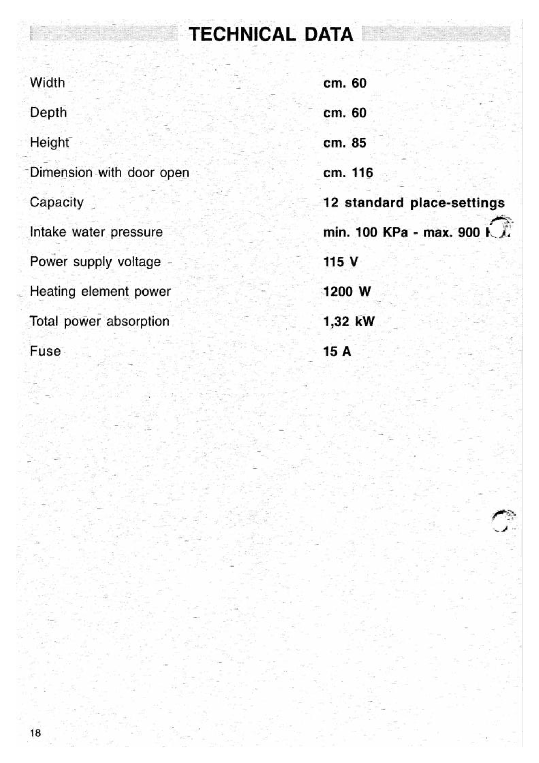 Smeg CSU2001B2, CSU2001W2, CSU2001W1, CSU2001B1, CSU2007B2, CSU2007B1, CSU2001X2 manual 