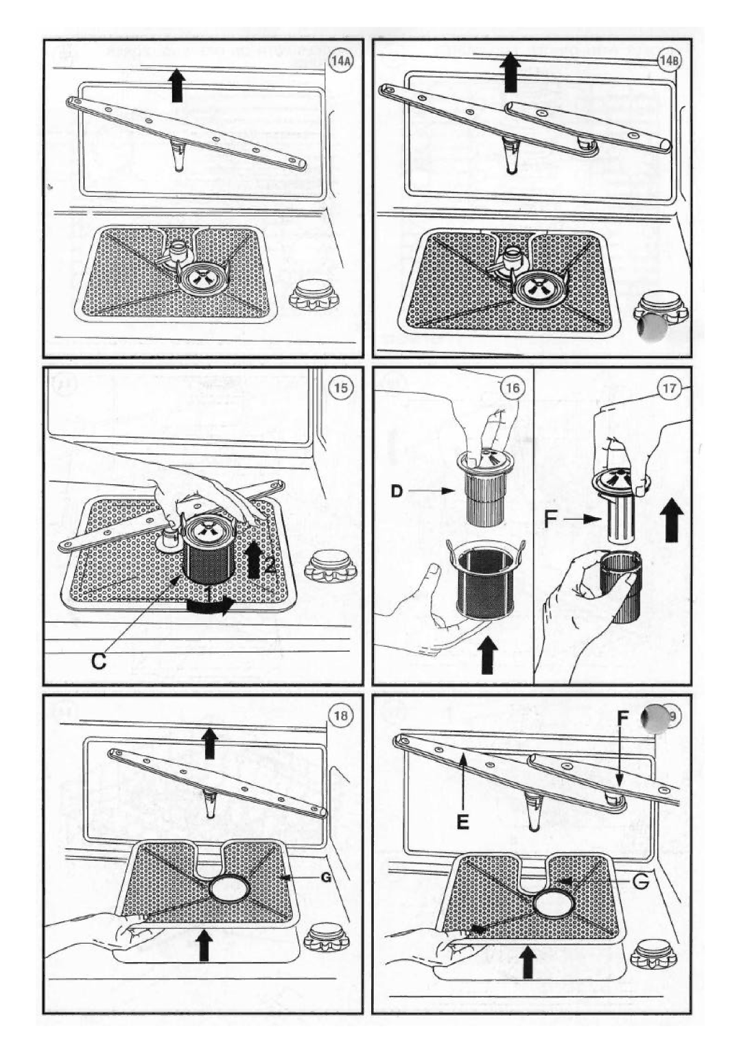 Smeg CSU2007B1, CSU2001W2, CSU2001B2, CSU2001W1, CSU2001B1, CSU2007B2, CSU2001X2 manual 