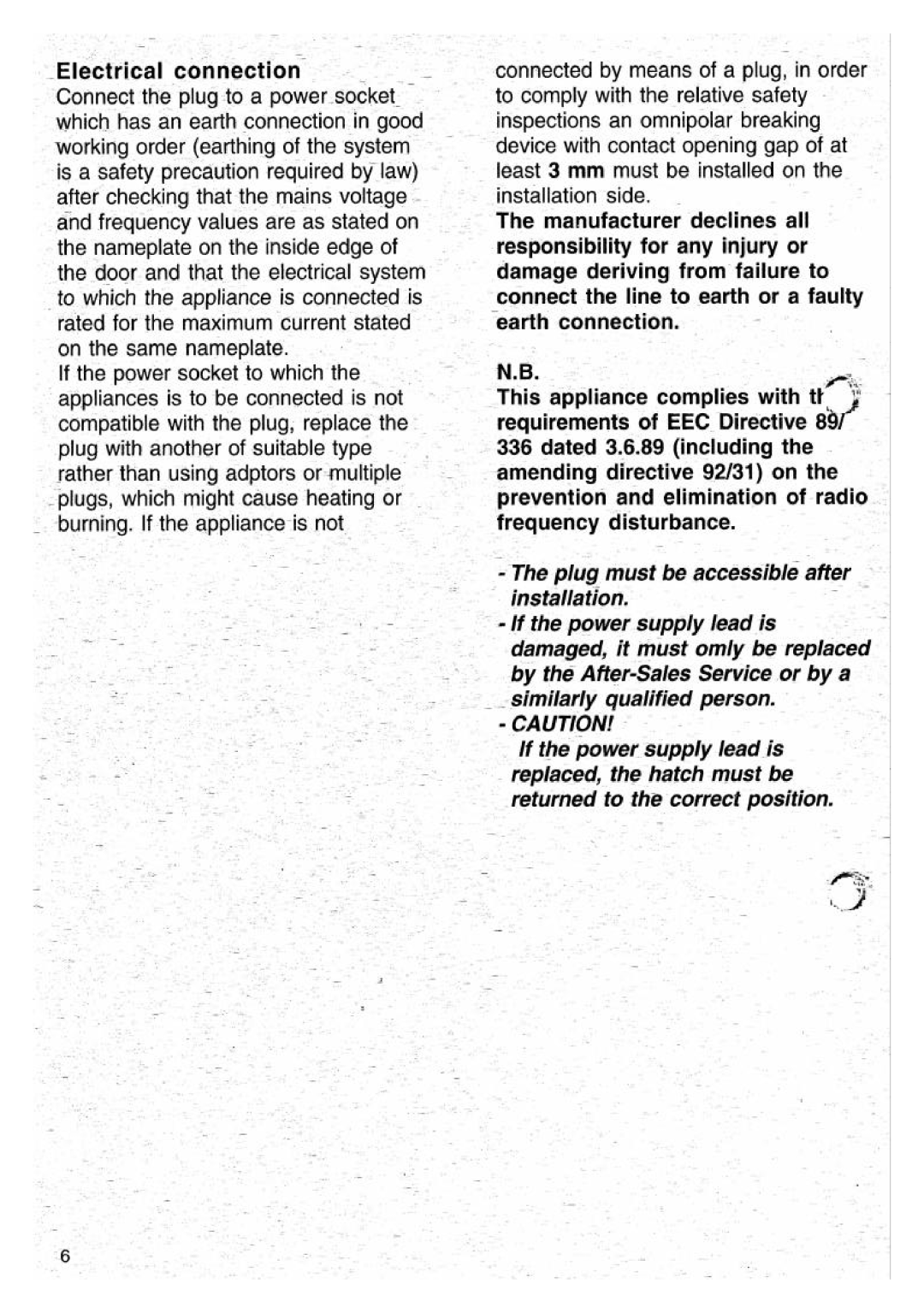 Smeg CSU2007B1, CSU2001W2, CSU2001B2, CSU2001W1, CSU2001B1, CSU2007B2, CSU2001X2 manual 
