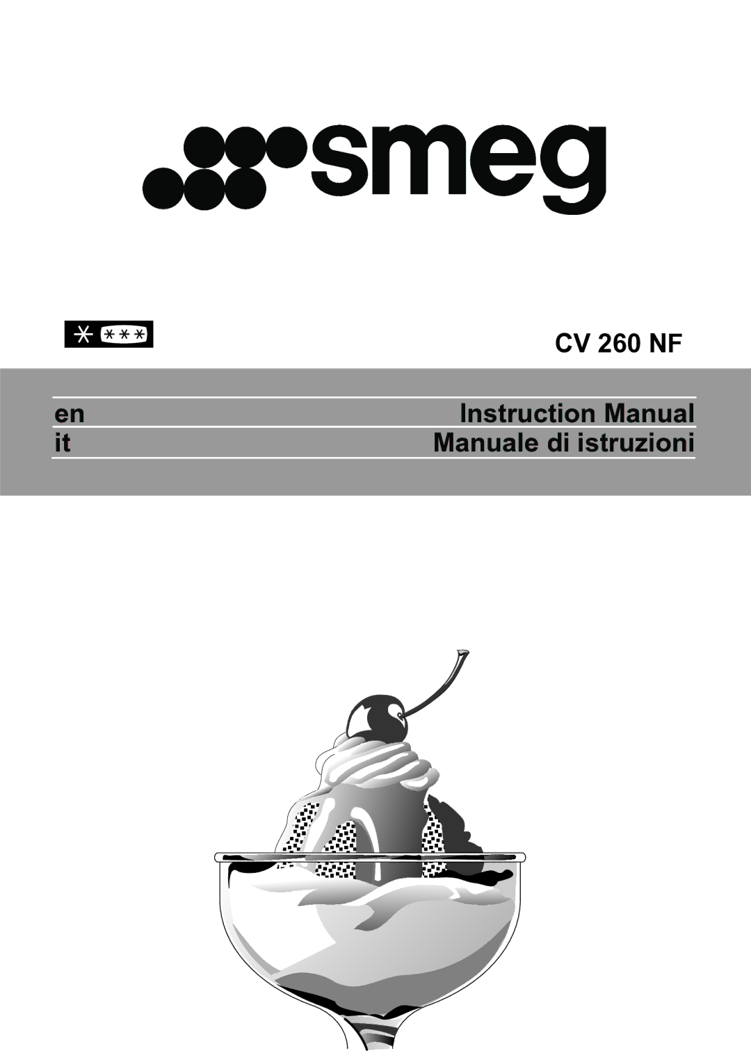 Smeg CV 260 NF instruction manual 