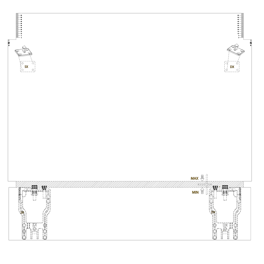 Smeg DI607 manual Max Min 