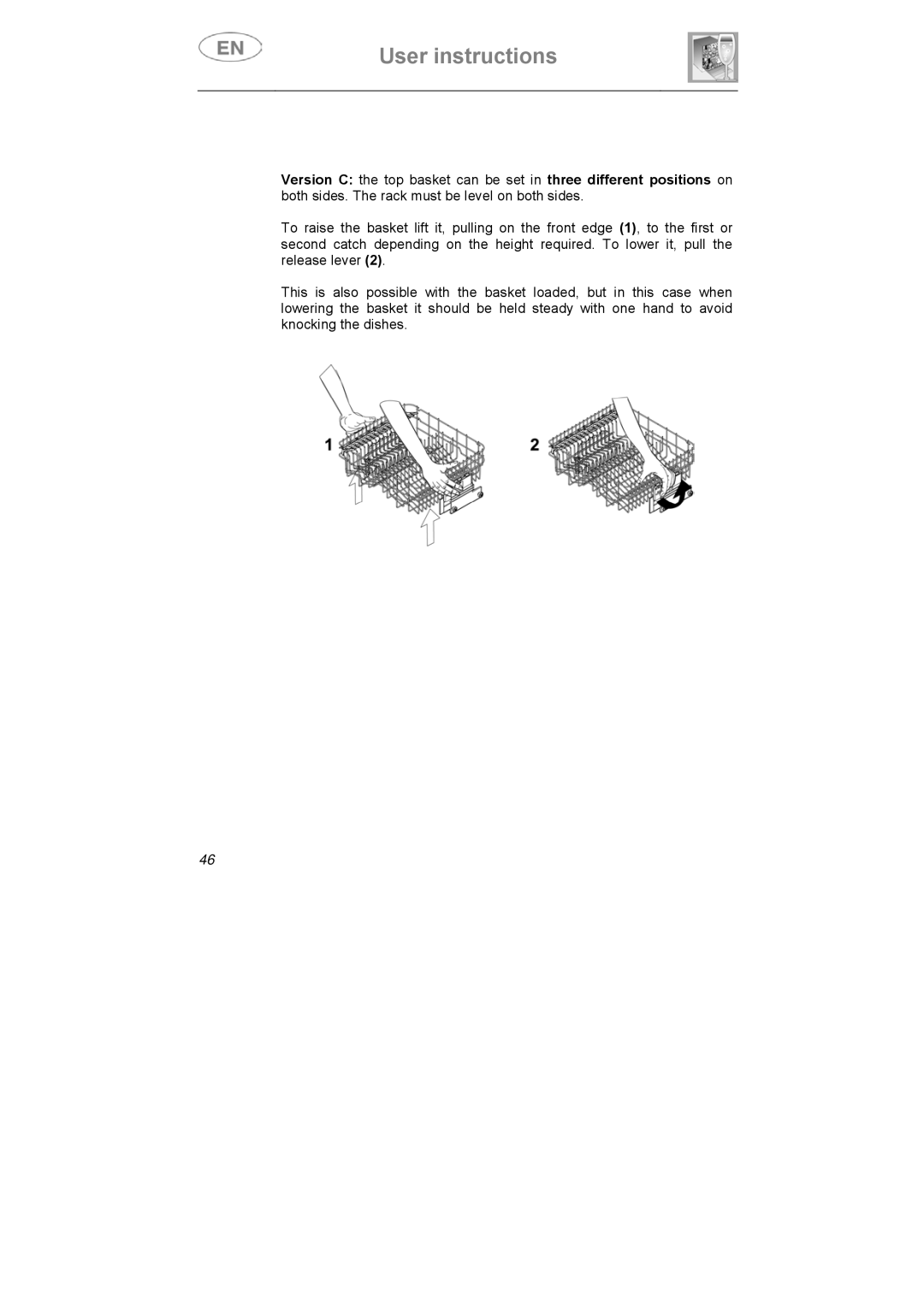 Smeg DI612CAH manual User instructions 