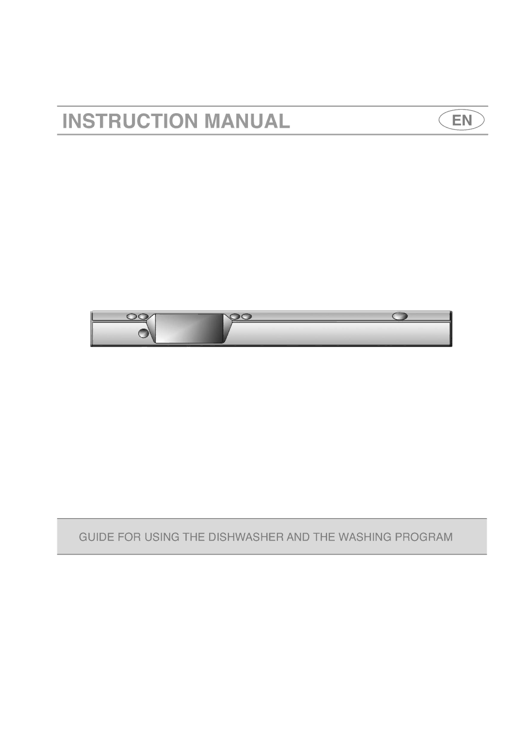 Smeg DI614H instruction manual Guide for Using the Dishwasher and the Washing Program 