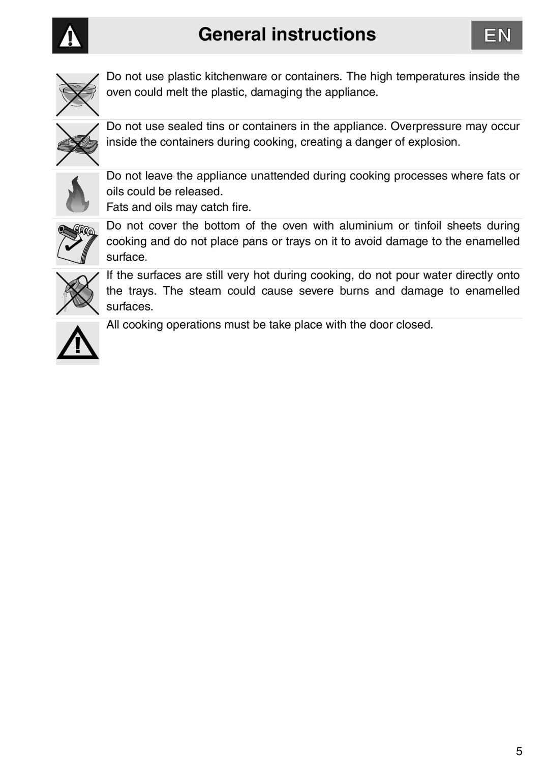 Smeg DOSCA36X-8, smeg Double Oven installation instructions General instructions 