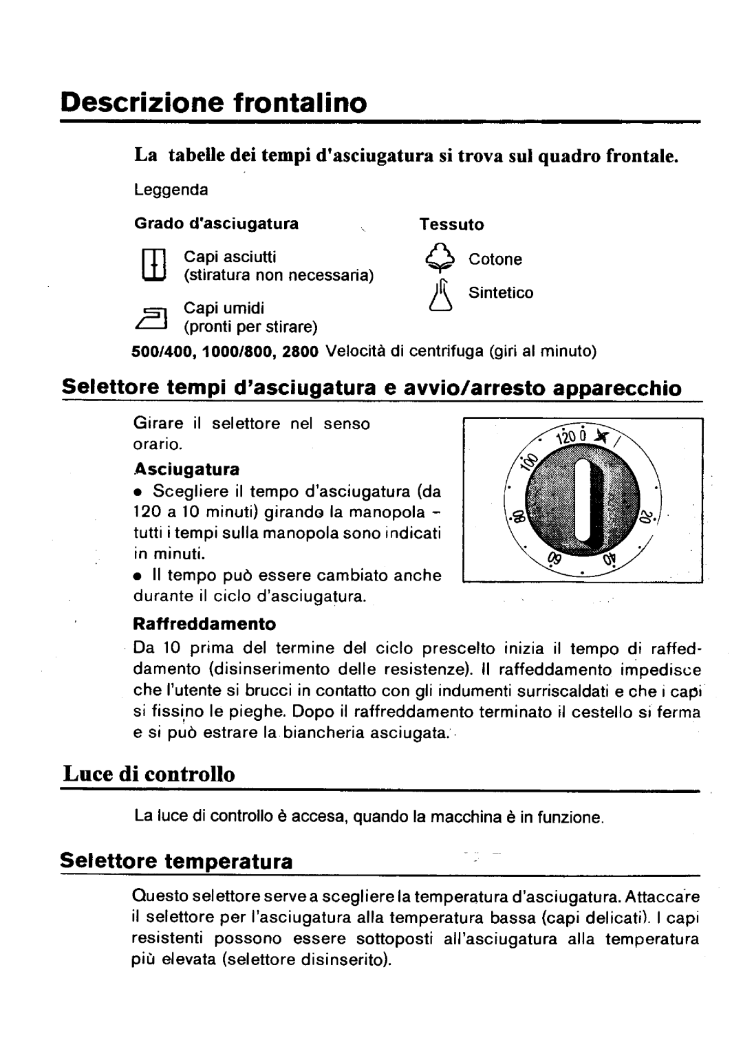 Smeg DRY2005 manual 