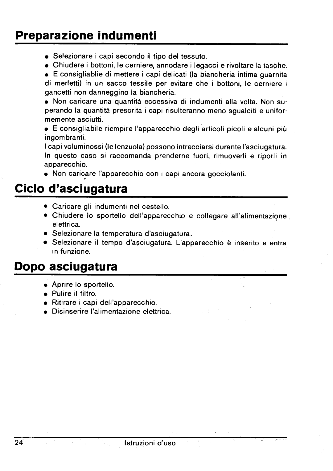 Smeg DRY2005 manual 