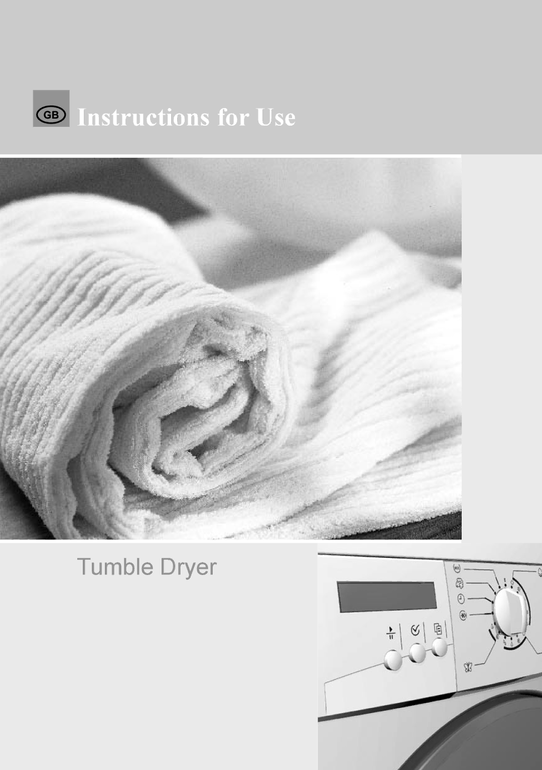 Smeg DRY63CS manual Instructions for Use, Tumble Dryer 