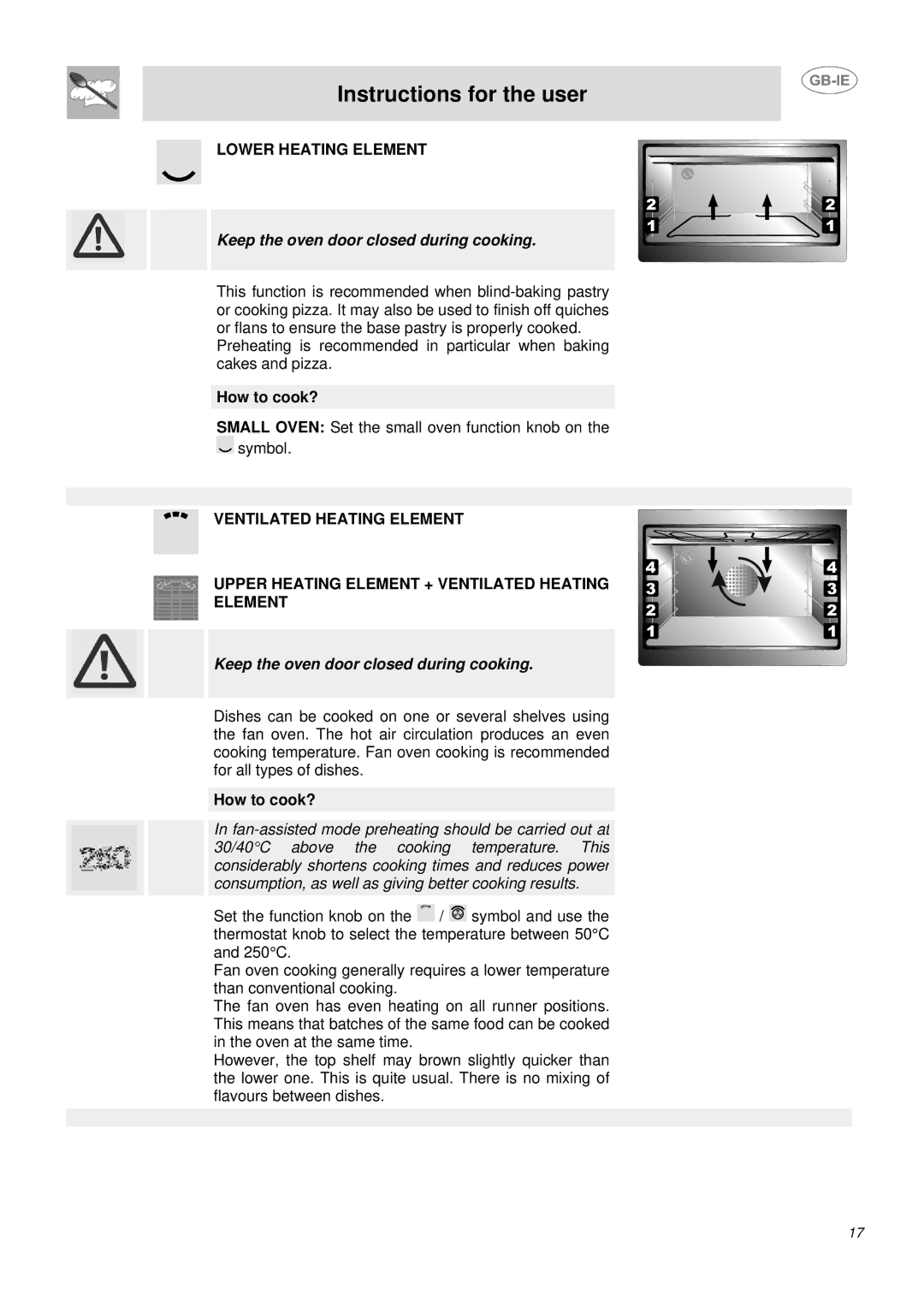 Smeg DUCO4SS manual Lower Heating Element 