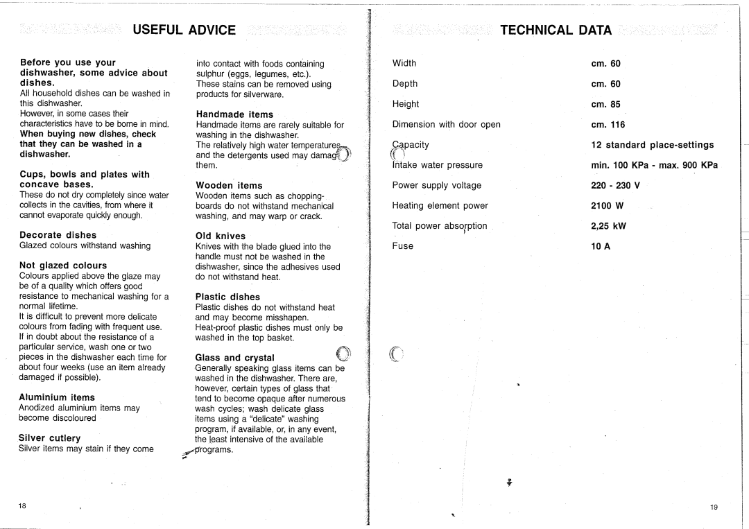 Smeg DWD63.1SS manual 