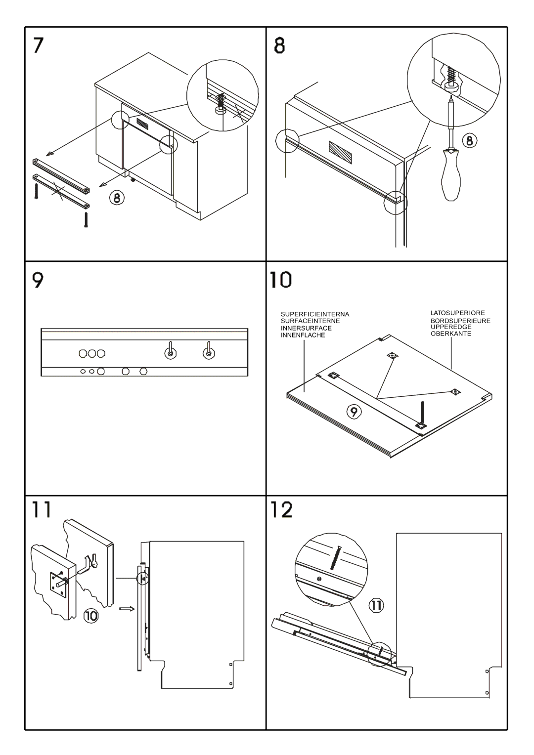 Smeg DWF614SS, DWF614WH manual 