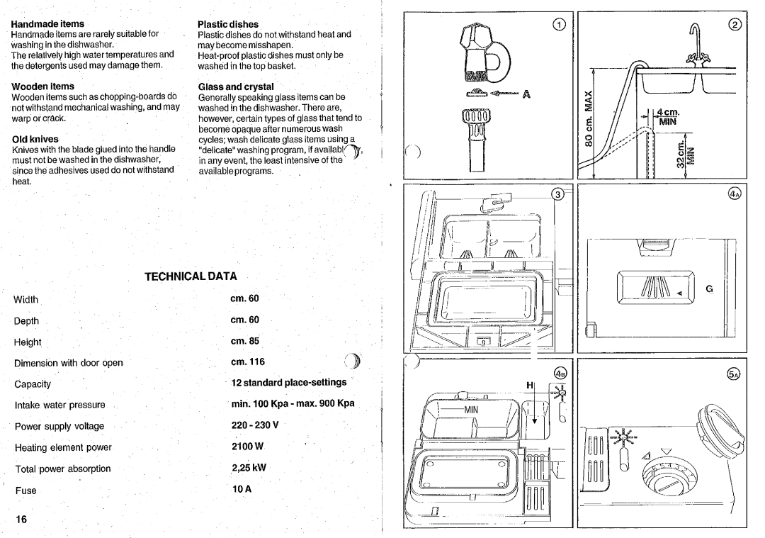 Smeg DWI710 manual 