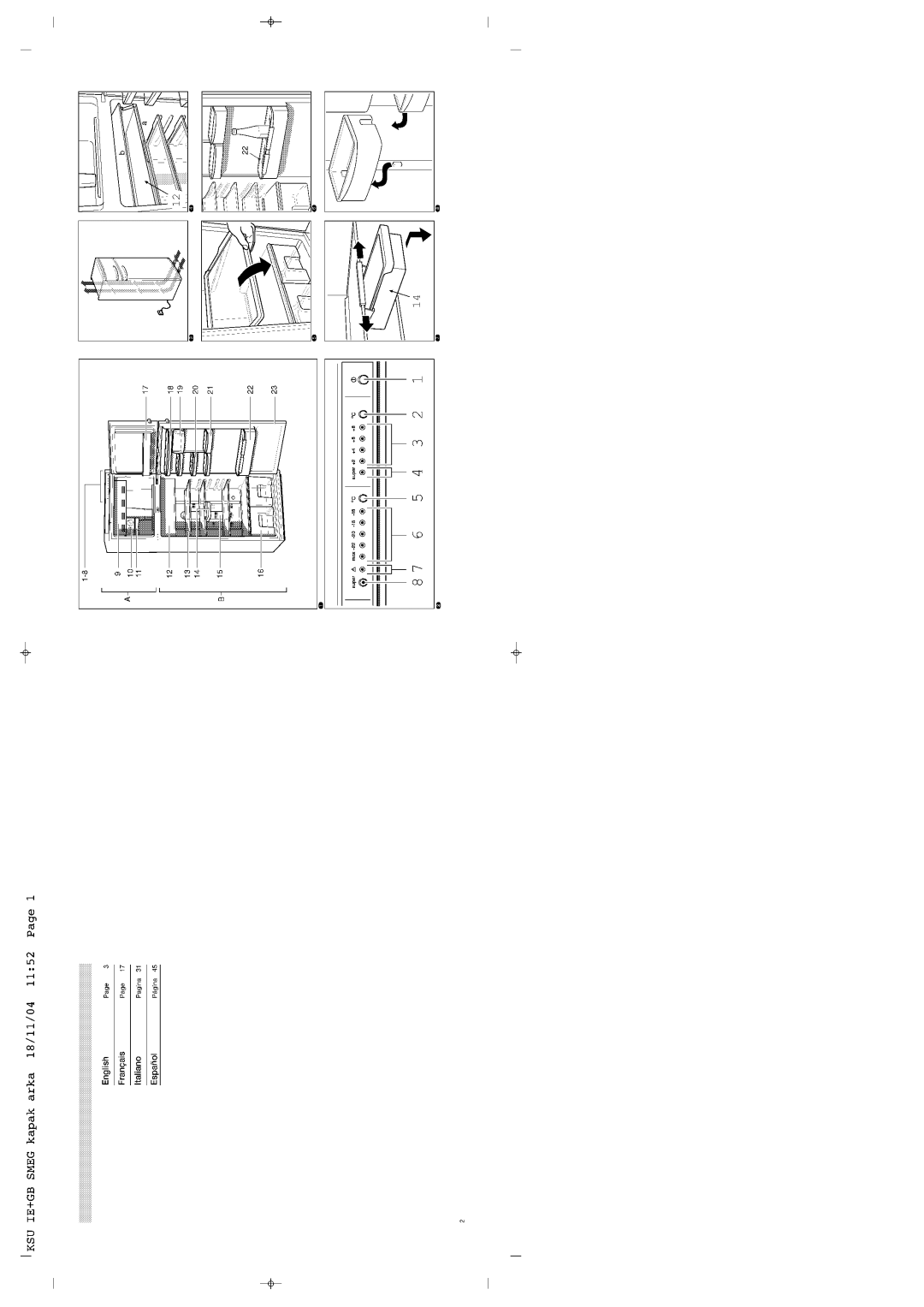 Smeg FA410XS manual 