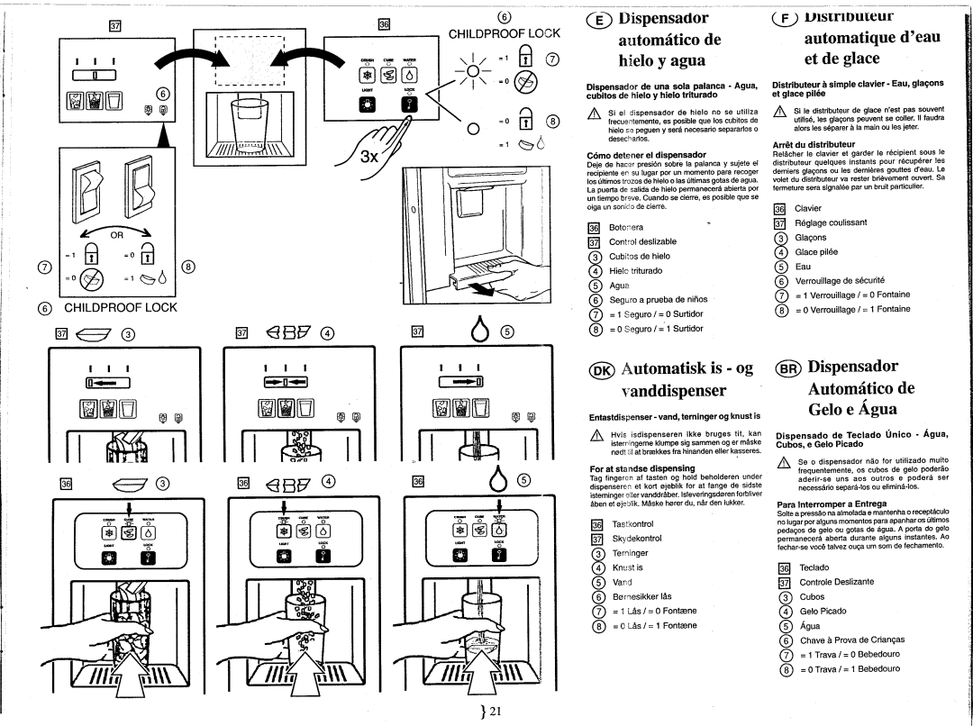 Smeg FA561XF manual 