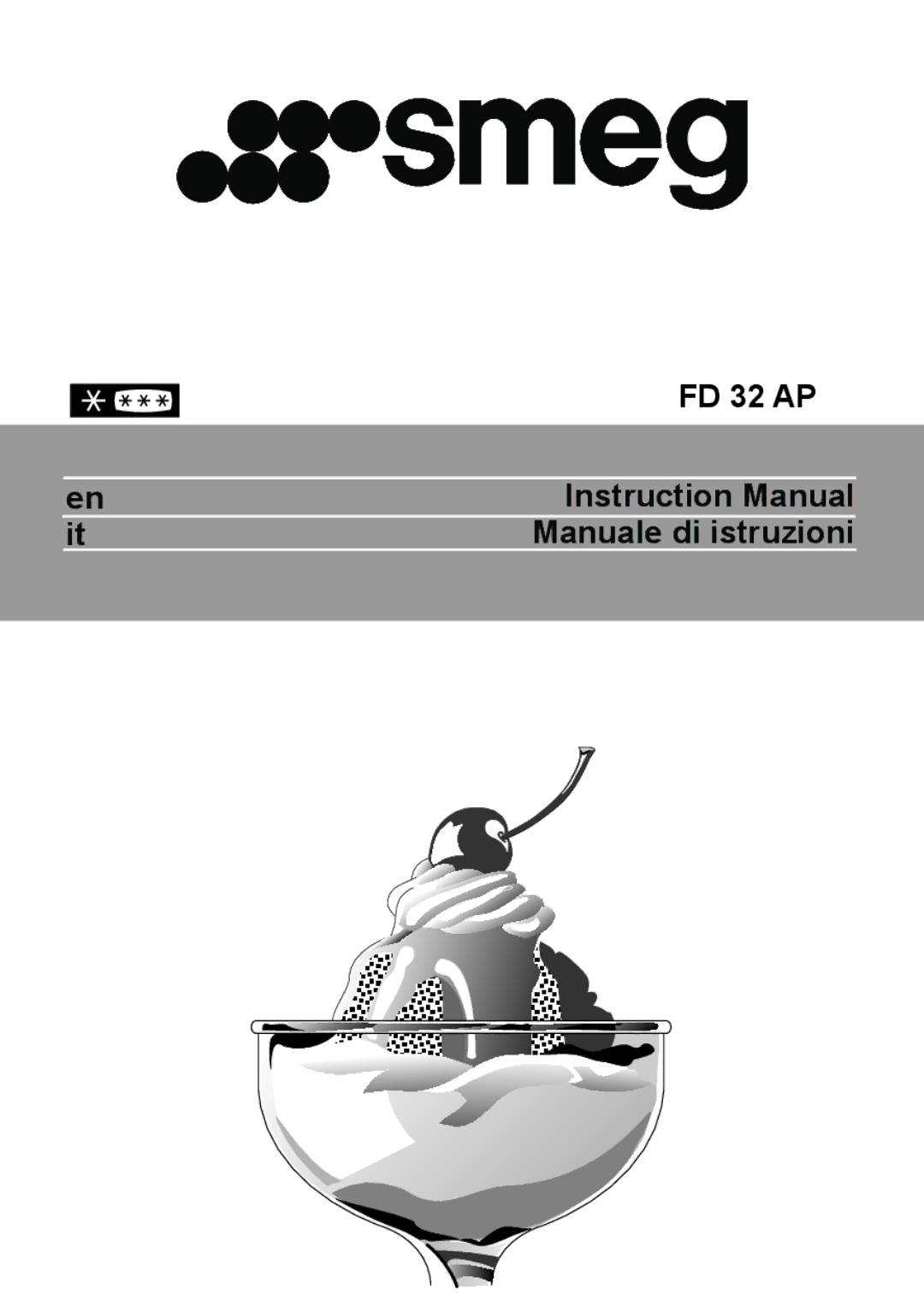 Smeg FD 32 AP instruction manual 