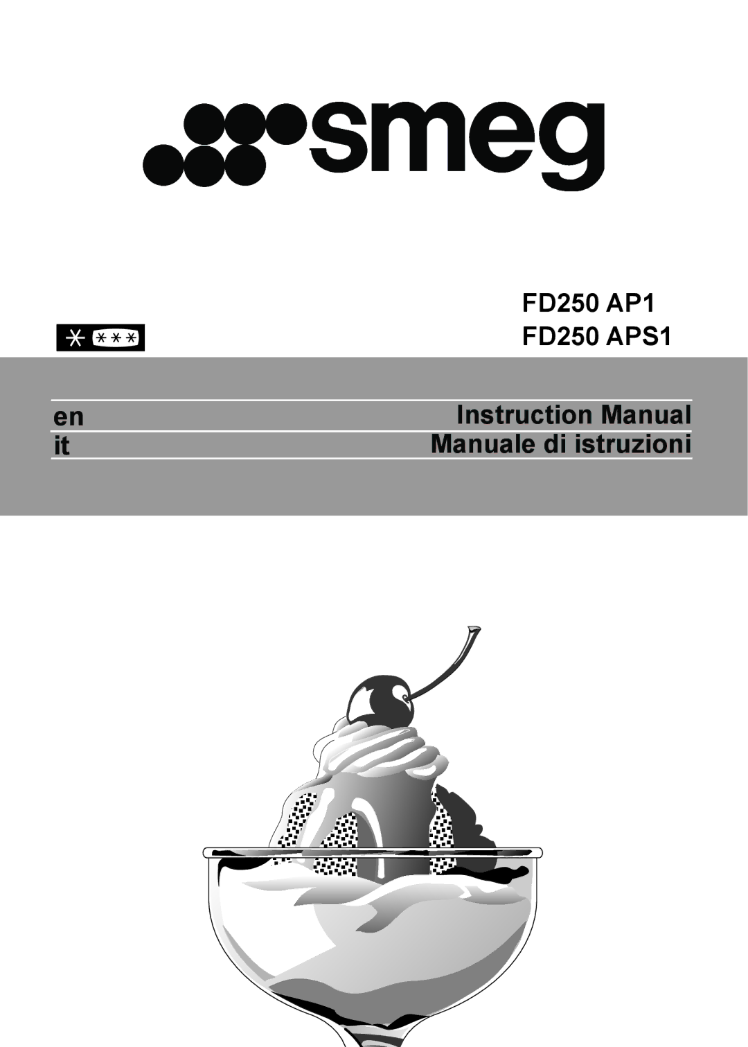 Smeg FD250 AP1, FD250 APS1 instruction manual 