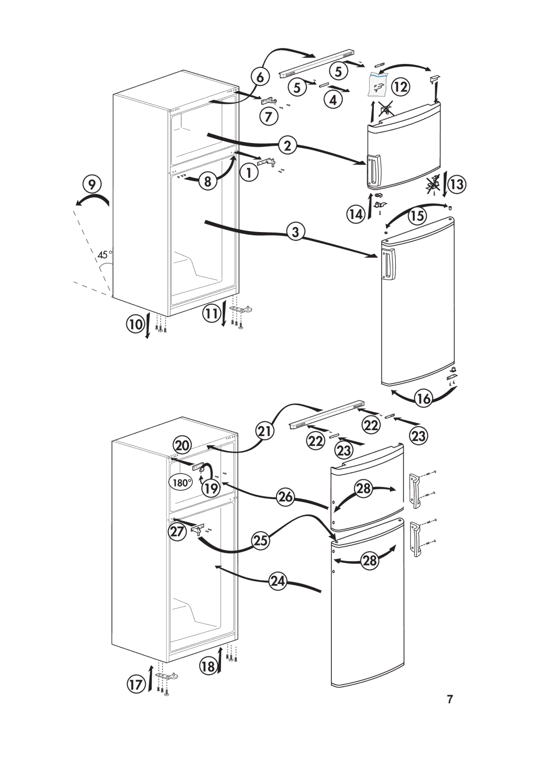 Smeg FD250 AP1, FD250 APS1 instruction manual 180 