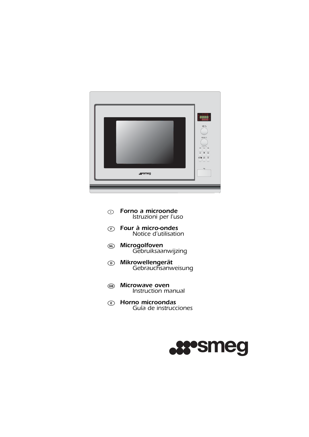 Smeg FMC30X-1 instruction manual 