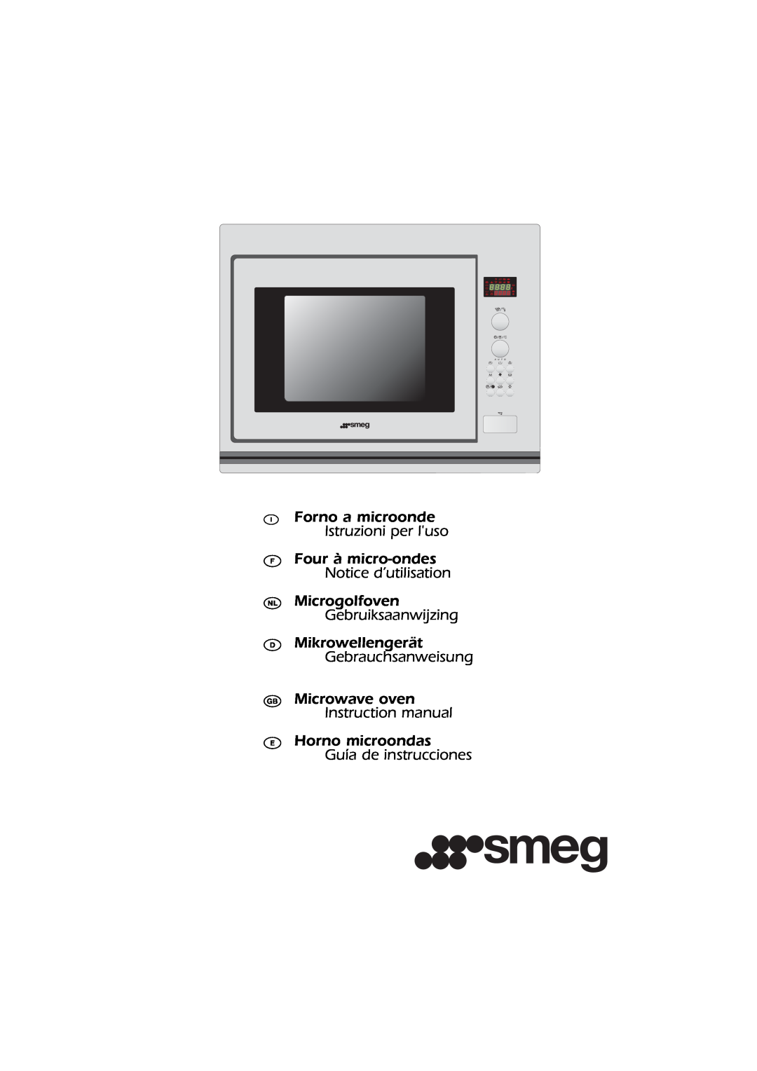 Smeg FMC30X-1 instruction manual I Forno a microonde Istruzioni per luso, Guía de instrucciones 