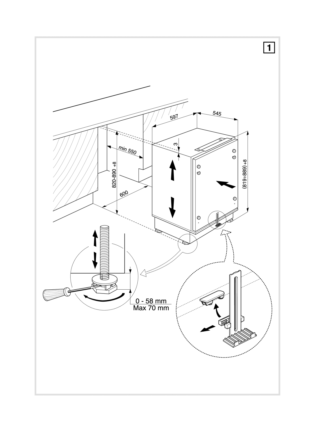 Smeg FR132A1 manual 