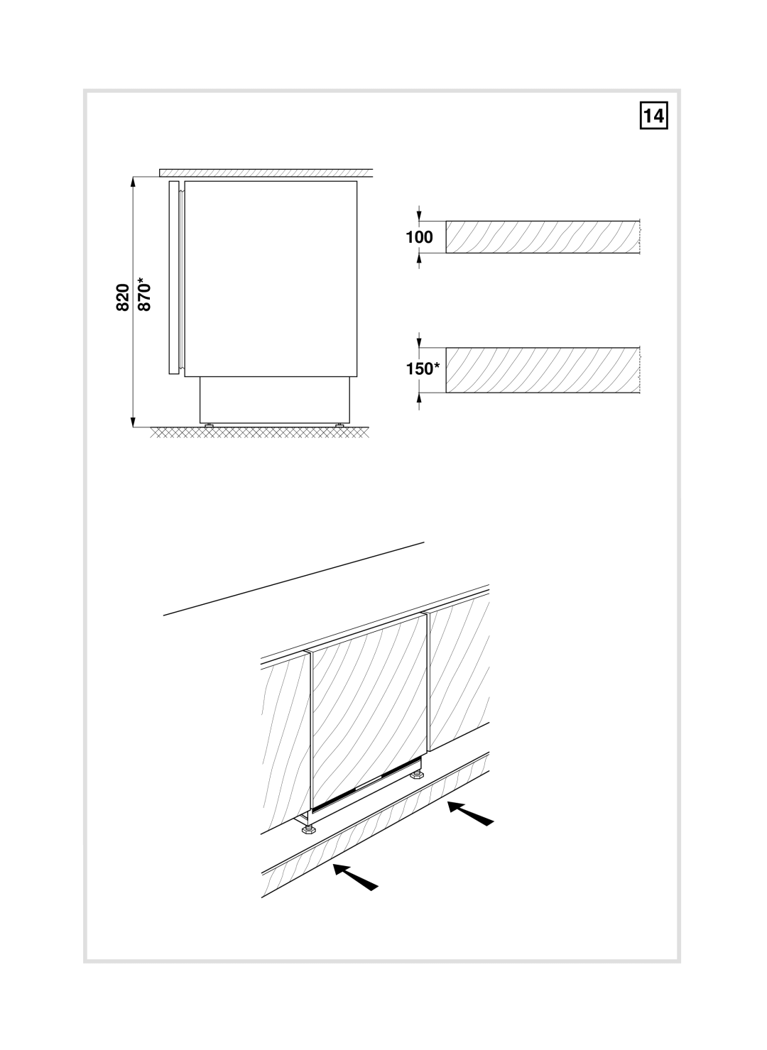 Smeg FR132A1 manual 820 870 