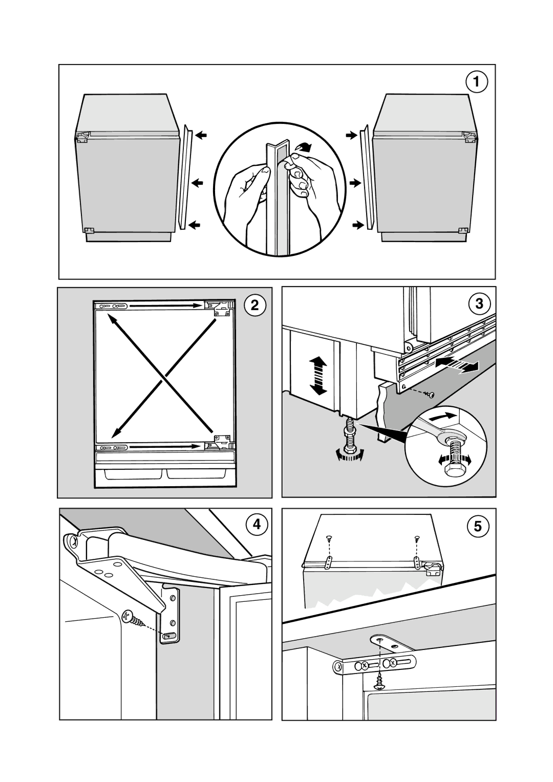 Smeg FR155WE/1, FR158SE/1 manual 