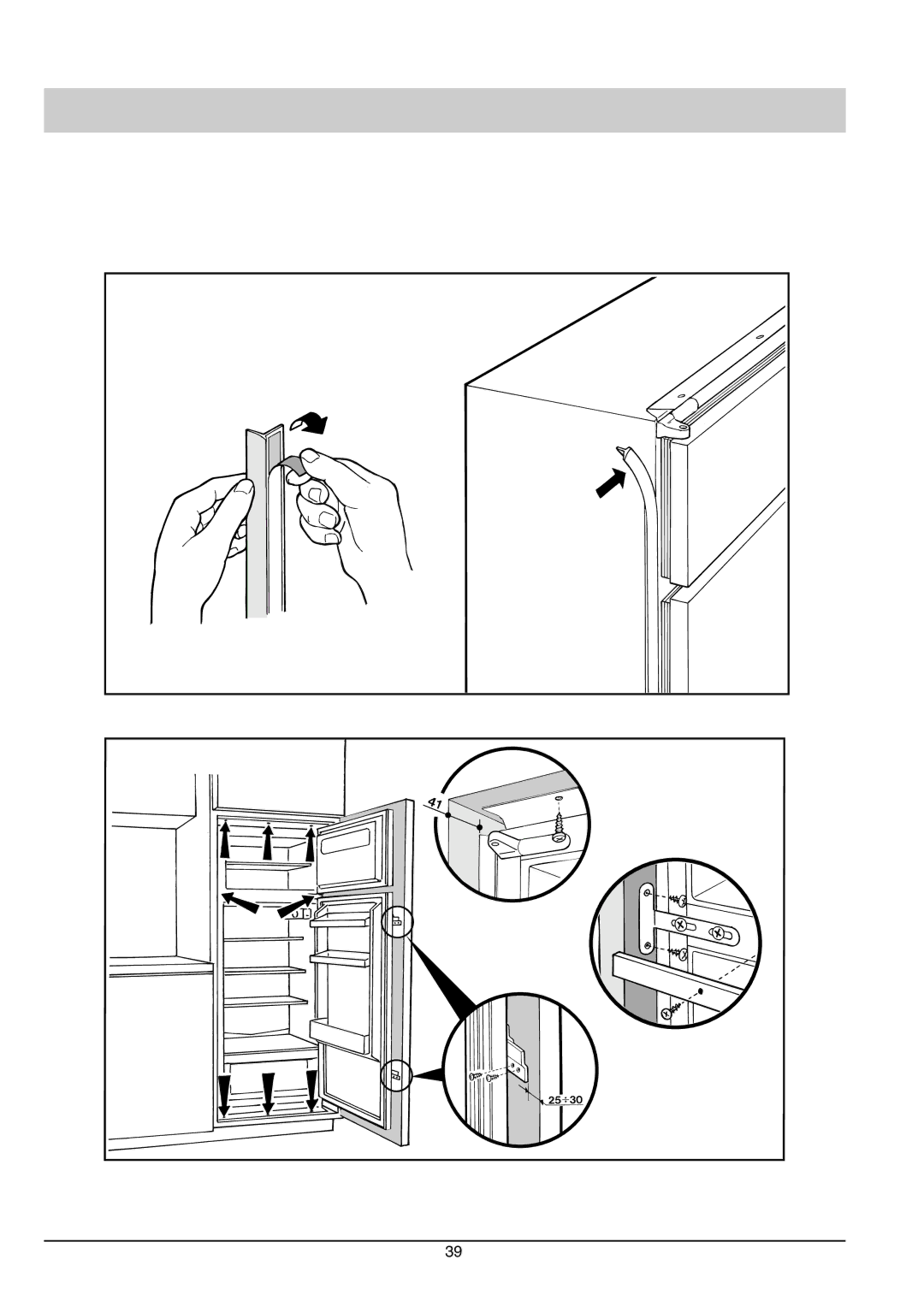 Smeg FR298SE/1 manual 