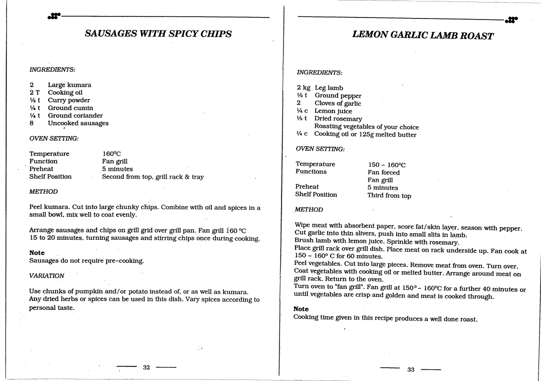 Smeg FS64MF/A, FS64MFCWA manual 