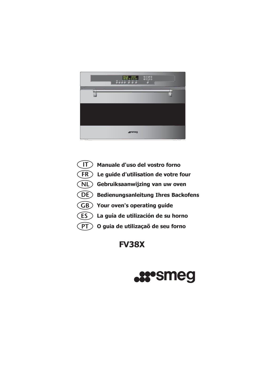 Smeg FV38X manual 