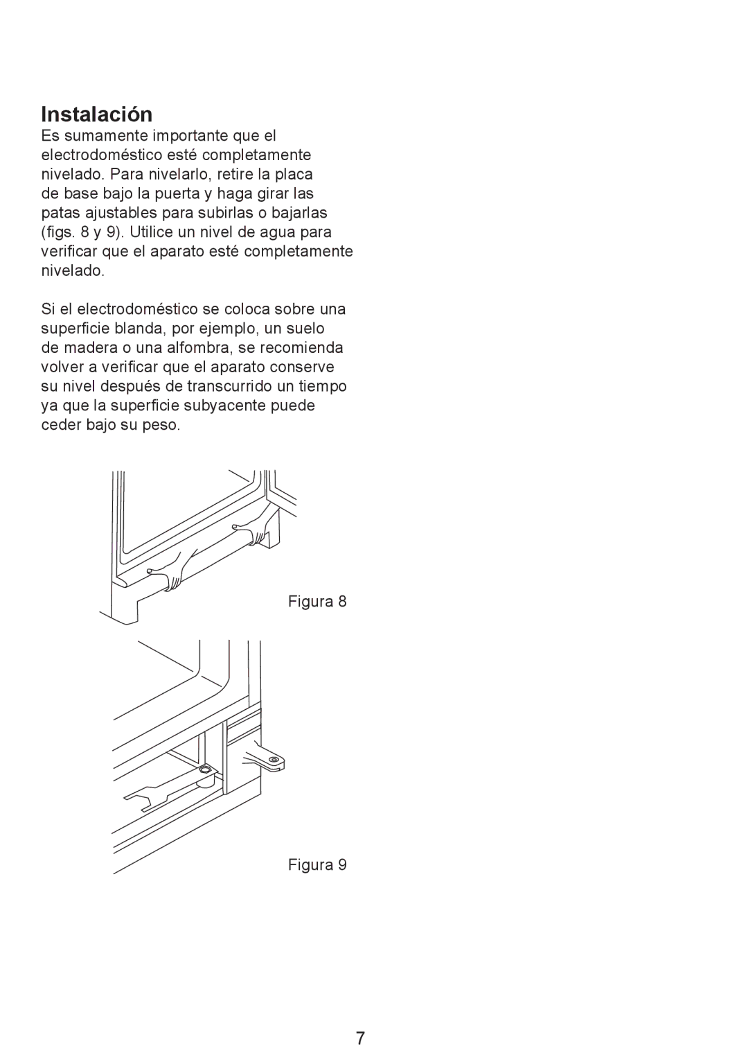 Smeg FZ manual Instalación 