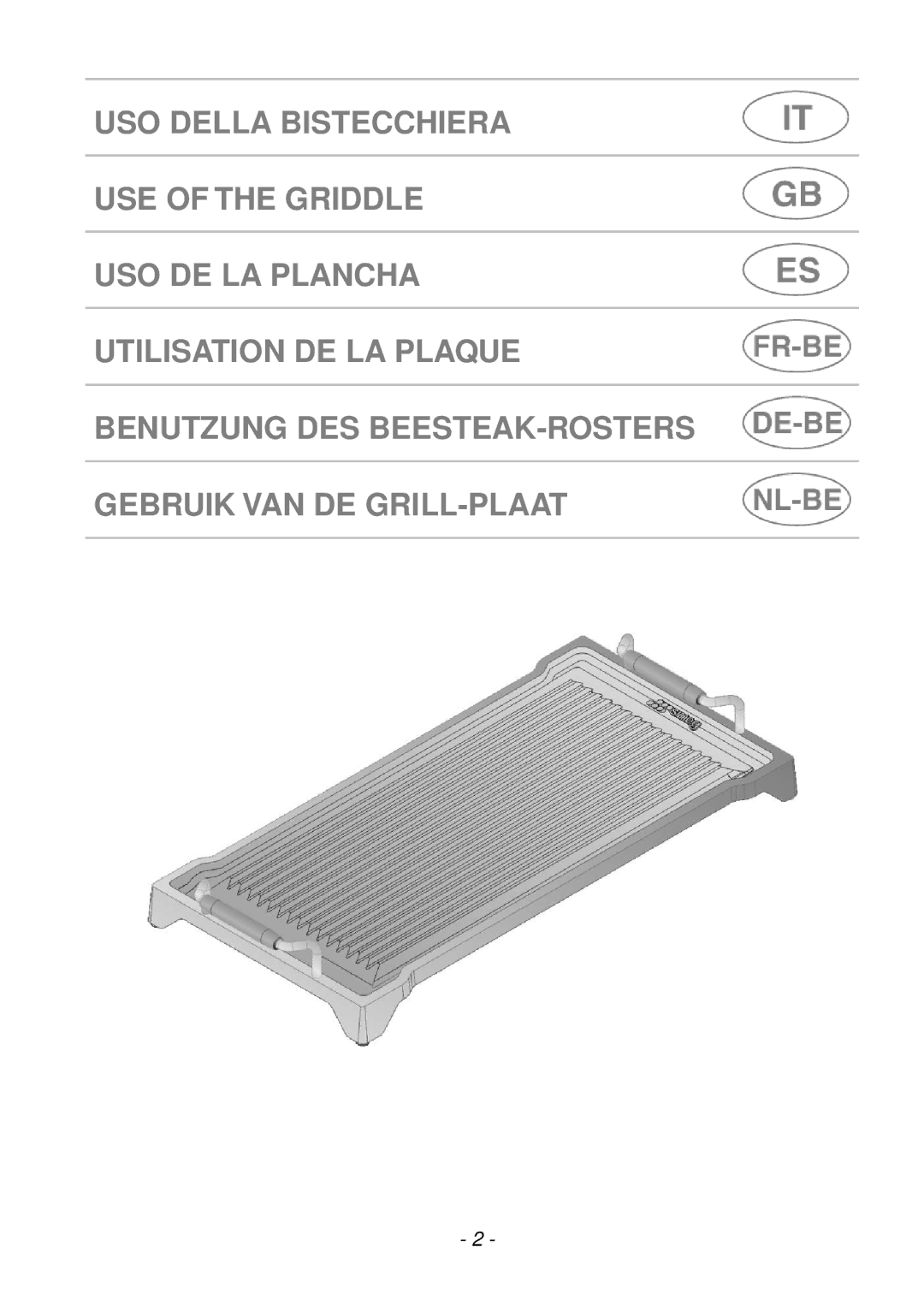 Smeg GC120 manual 