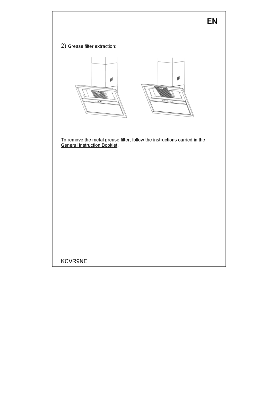 Smeg KCVR9NE instruction manual 